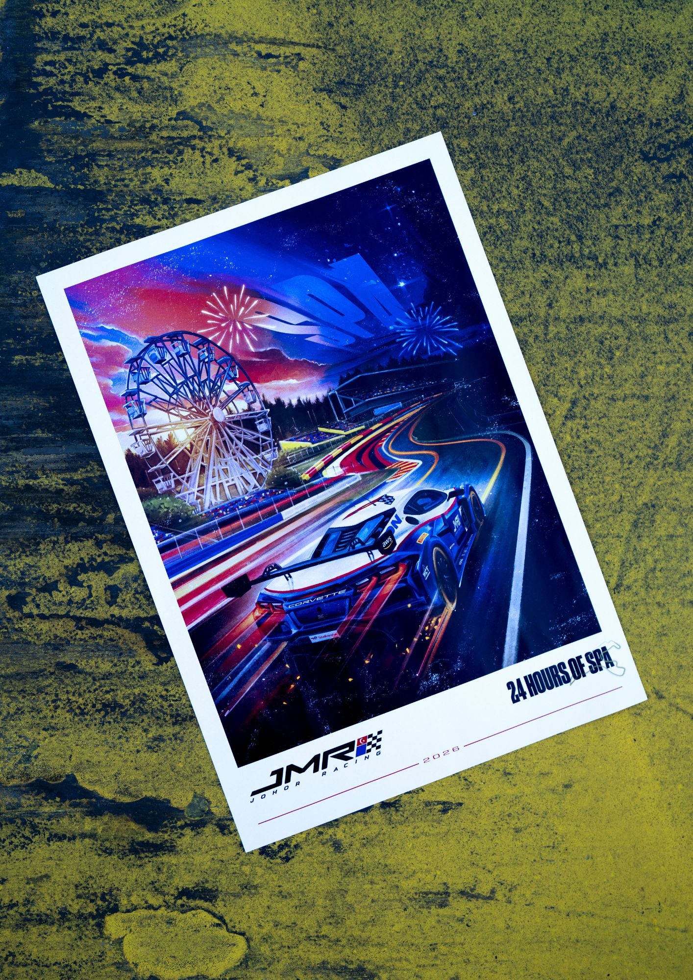 SPA 24 Hours Limited Edition Poster