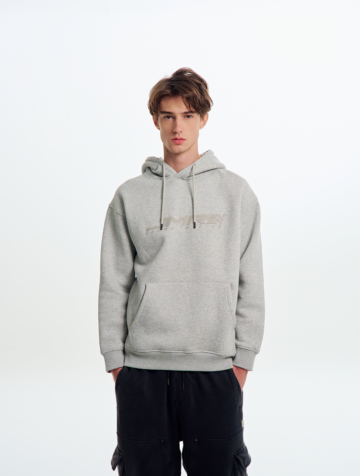 JMR Unisex Oversized Hoodie Grey
