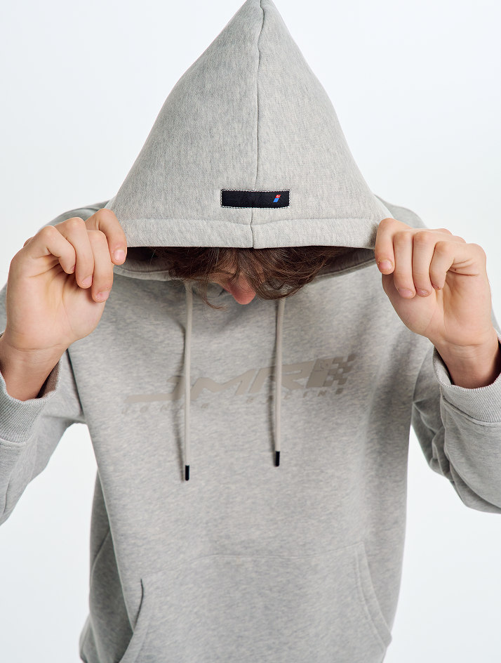 JMR Unisex Oversized Hoodie Grey