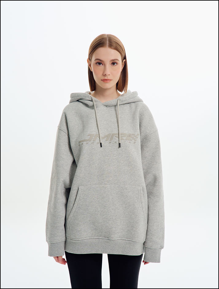 JMR Unisex Oversized Hoodie Grey
