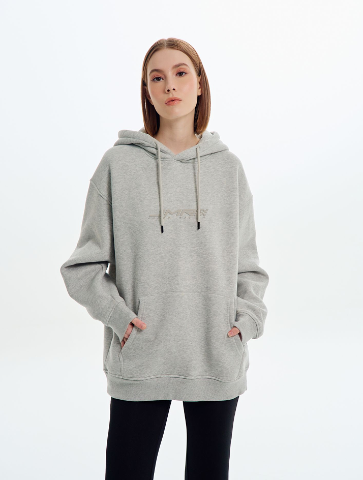 JMR Unisex Oversized Hoodie Grey