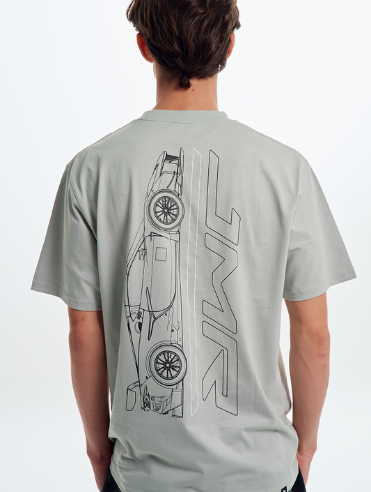 [JMR x Locked Down] 2025 Graphic Tee Grey