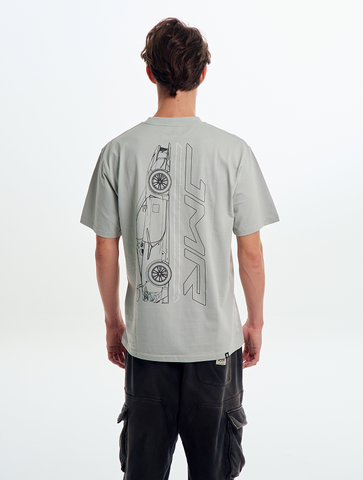 [JMR x Locked Down] 2025 Graphic Tee Grey