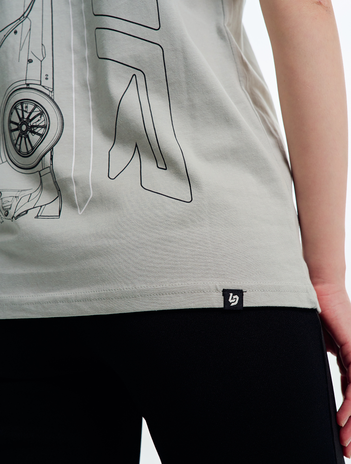 [JMR x Locked Down] 2025 Graphic Tee Grey