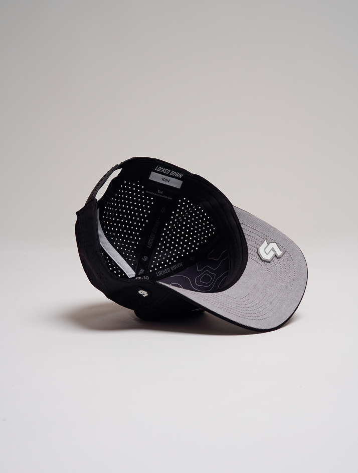 [JMR x Locked Down] ICON Snapback Black